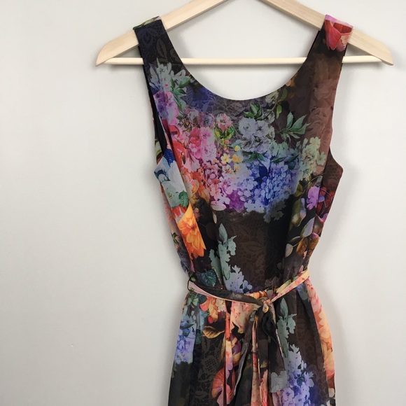 Betsey Johnson Dresses & Skirts - HOST PICK | Betsey Johnson Lace Hem Floral Dress
